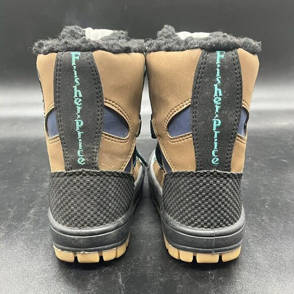 Fisher Price 1998 childs snow boots size 5 Vintage B-154C faux fur winter - Picture 5 of 7